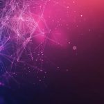 Immagine hero astratta sui toni del viola per la pagina Supply Chain Planning: Resilienza e agilità in pianificazione